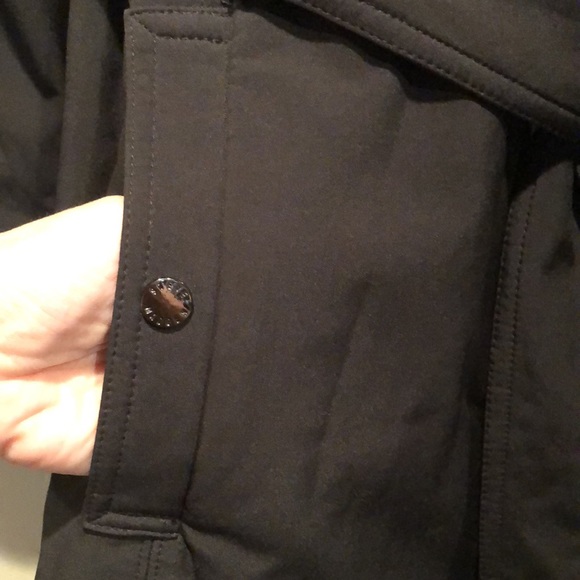 Steve Madden All Weather 3/4 length hooded jacket. Size S - Picture 4 of 7